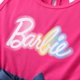 thumbnail image 3 of Barbie Toddler Girls Romper Alphabet with Bowknot Cotton Sleeveless Outfits Girls Fashion Sizes 2-6, 3 of 6