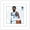 White Framed Version, variant on Gallery PopsĀ® NBA Dallas Mavericks- Kyrie Irving Player Feature Series Wall Art, Black Framed Version