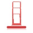 thumbnail image 1 of Esource Parts Samsung Galaxy A12 Dual Sim Card Tray Replacement Red Compatible, 1 of 4