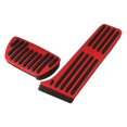 thumbnail image 1 of Almohadillas de cubierta de pedal de embrague de acelerador de aluminio para RAV4 2019 2020 accesorios de coche rojo Soledad pedales de coche, 1 of 9