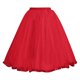 thumbnail image 3 of Faldas de Cintura Elástica para las Mujeres Multi Capa Colorida Gasa Media Falda Princesa Tutu para Partido Juego de Rol Verano, 3 of 7