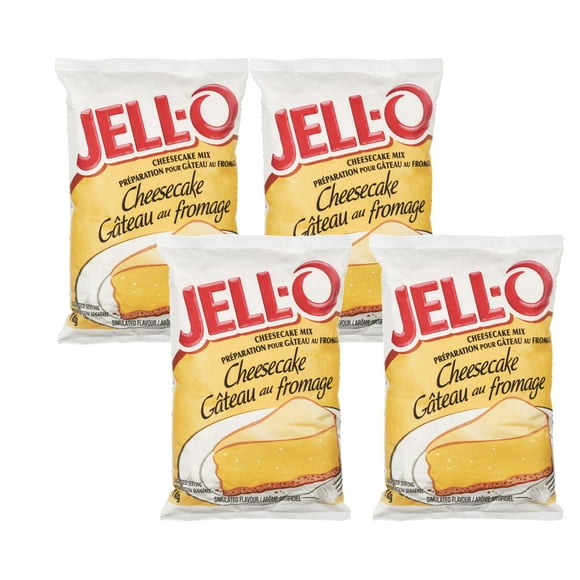JELLO Cheesecake Mélange à Sans Cuisson 1 kg - Préparation de Dessert Facile et Délicieuse