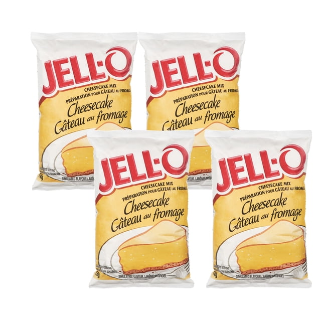 JELLO No-Bake Cheesecake Mix 1 kg - Easy & Delicious Dessert Preparation