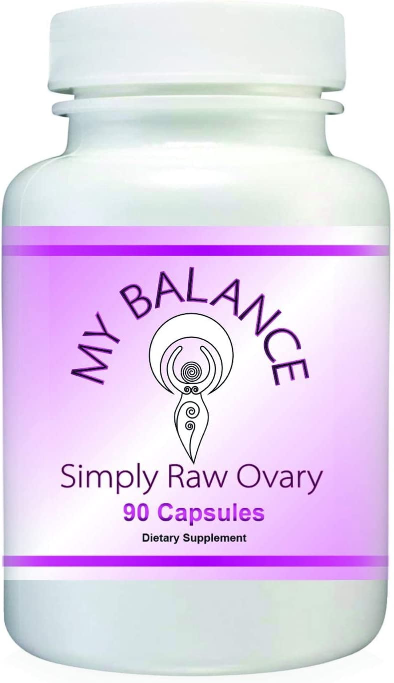 My Balance Ovary Glandular for Women's Health. Bovine Ovarian Glandular 165 mg 90 Capsules