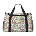 thumbnail image 1 of Balery Vector Mexican Otomi Style Bright Bolsa de Gimnasio para Mujeres, Bolsa de Viaje con Bolsillo Húmedo, Bolsa de Fin de Semana para Mujeres, Bolsa de Viaje Resistente al Agua, 1 of 7