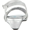 thumbnail image 3 of Dyeables Emma Womens Sandal 8 BM US Silver, 3 of 8