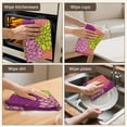 thumbnail image 6 of 2 Pcs Funny Kitchen Towels,White Cartoon Dinosaurs Plants Pattern Microfiber Dish Towels,Kitchen Tea Towels,Kitchen Towel Set (18" X 26"), 6 of 7