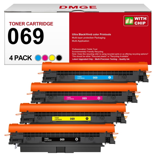 Cartucho de tóner DMGE 069 reemplazo para Canon 069 069H