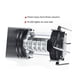 thumbnail image 3 of Luces de camping 30LED Luces de camping Iluminación exterior Super brillante Tienda de campaña Luz Pony Luces, 3 of 5