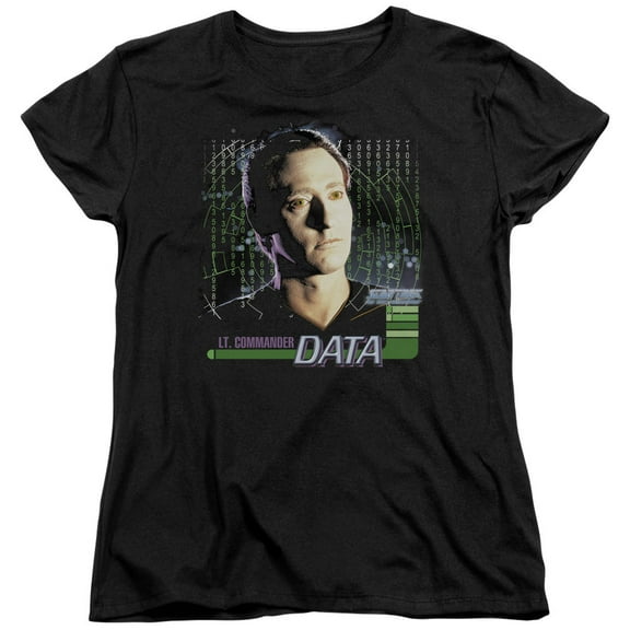 Star Trek - Data - Women's Short Sleeve Shirt - Small