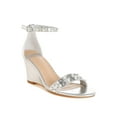 thumbnail image 2 of Jumera Metallic Pearl Embellished Wedges, 2 of 9