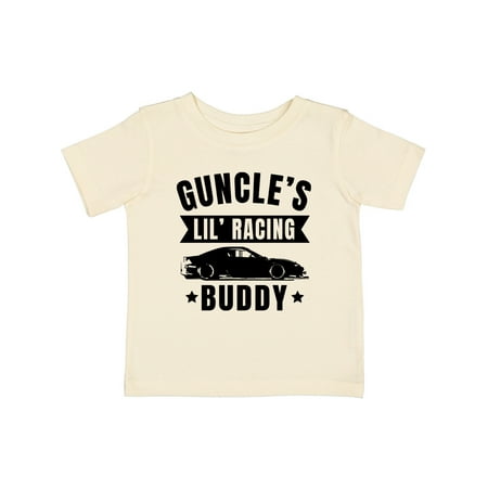 

Inktastic Guncles Lil Racing Buddy Gift Baby Boy or Baby Girl T-Shirt