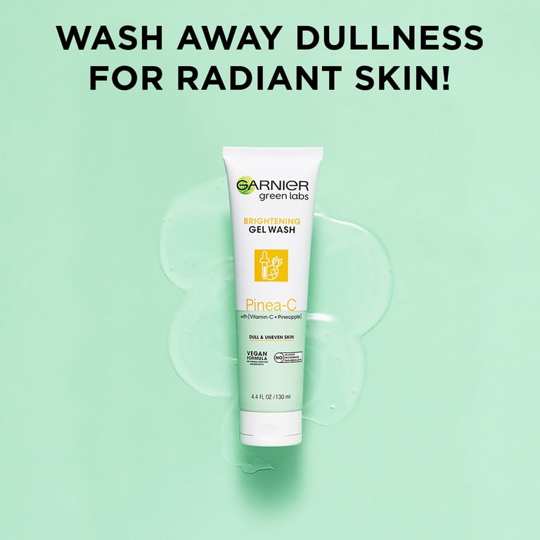 Garnier Green Labs Facial Face Wash, Pinea-C Brightening Gel