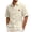 Khaki, variant on Men Button Down Shirt Mens Short Sleeve Slim Fit Dress Shirts Wrinkle Free Stretch Button Down Shirt with Pocket Size S,(Blue S)