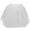 White, variant on Girls Short Petticoat Underskirt with Elastic Waist, Lightweight and Comfortable Dress Accessory for Kids and Children