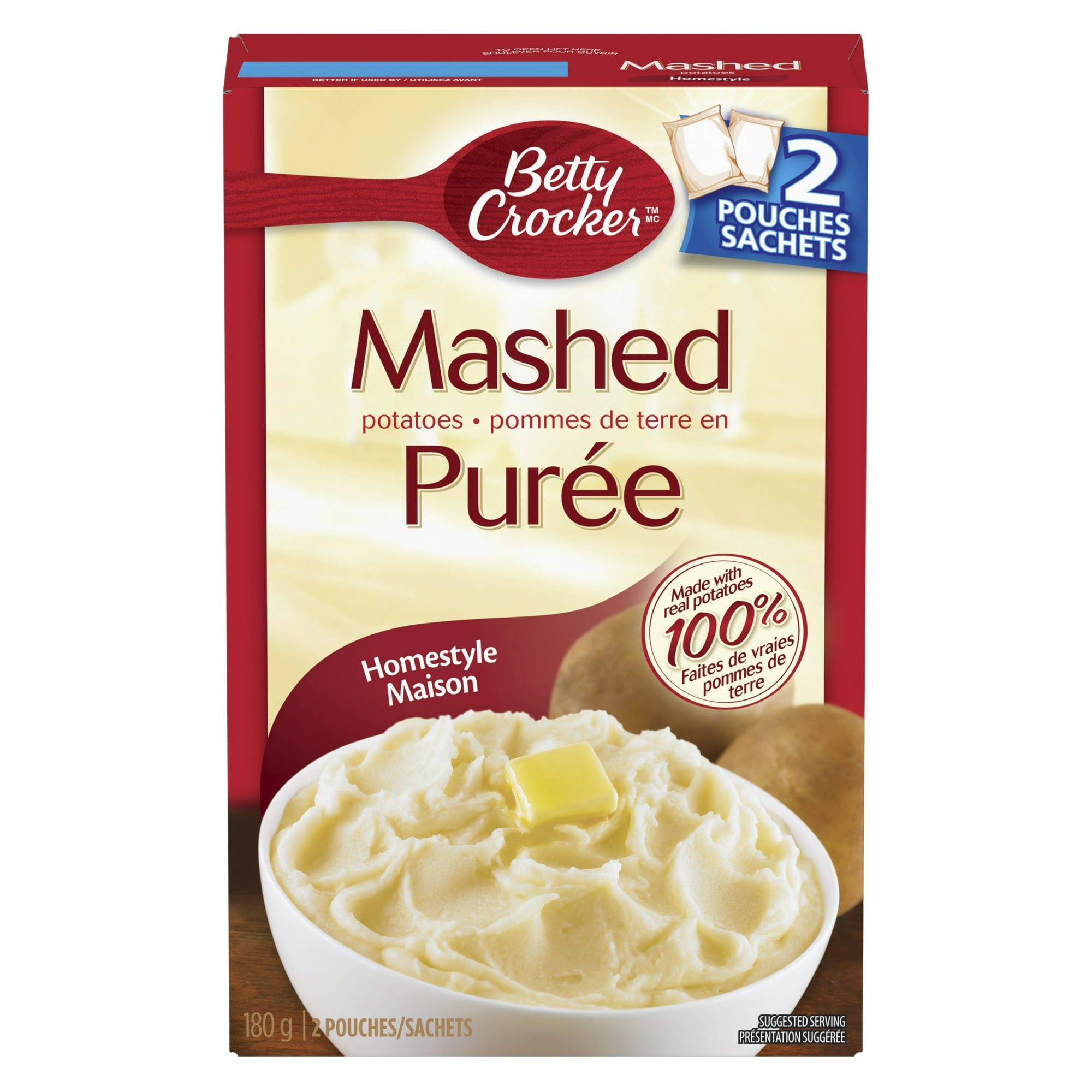 Betty crocker instant mashed potatoes instructions sale