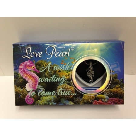 Love Wish Purity Pearl Kit w/ Pendant Necklace Gift Box  Seahorse
