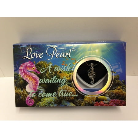 - Love Wish Purity Pearl Kit w/ Pendant Necklace Gift Box Seahorse