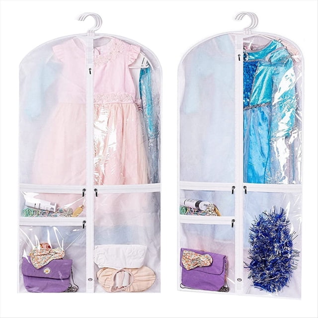 Bolsa de Ropa para Trajes de Baile, Bolsa de Ropa de 50 Pulgadas para Competiciones de Baile, de Ropa Colgante para Niños para Armario de Niñas