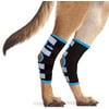NeoAlly Dog Back Leg Braces [Long Version] Canine Hind Hock Wraps with Safety Reflective Straps for Joint Injury and Sprain Protection, Wound Healing and Loss of Stability from Arthritis (Blue L Pair)