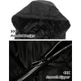 thumbnail image 2 of YOUI-GIFTS Kids Winter Down Vest Hooded Vest Zip Windproof Padded Vest Jacket With Pockets, 2 of 6