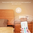 thumbnail image 3 of Battery Operated Push Lights Battery Powered Puck Lights Tap Push Lights Puck Lights 13 Colors 2 Control Ways Warm Light Battery Operated Push Lights With Remote Control For, 3 of 8