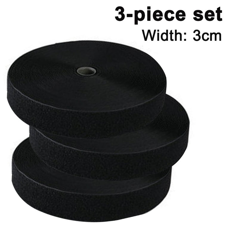 VELCRO Brand Industrial Strength Tape 2 x 4 Black Pack Of 3