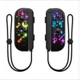 thumbnail image 1 of Wireless Controller for Nintendo Switch with Wrist Strap,Left and Right RGB Joypad Controllers Compatible with Switch/OLED/Lite,Support Dual Vibration/6-Axis Gyro/Motion Control/Wake-up(Shoot Star), 1 of 6