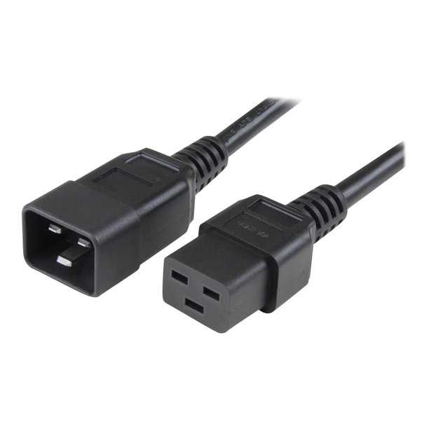 3 ft Heavy Duty 14 AWG Computer Power Cord C19 to C20