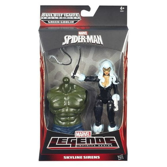 Figurines Spider-Man Legends Série Infiniti Skyline Sirens de 6 po