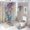 Marble Purple, variant on Bathroom Shower Curtain Sets with Rugs, Marble Pattern Printed on Modern Shower Curtains for Bathroom Set, Great for Master Bath Beach House Modern Home, 72 x 72 inches