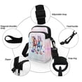 thumbnail image 4 of HELLHERO Galloping Horses Butterflies Adjustable Shoulder Strap Crossbody Sling Bags for Adults, Travel, 4 of 5