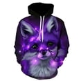 thumbnail image 3 of Sudadera con capucha con estampado de gato estrellado divertido para hombre, sudaderas con capucha para hombre, sudaderas con estampado de gato en 3D, novedad en sudaderas, regalos de Navidad para niñ, 3 of 5