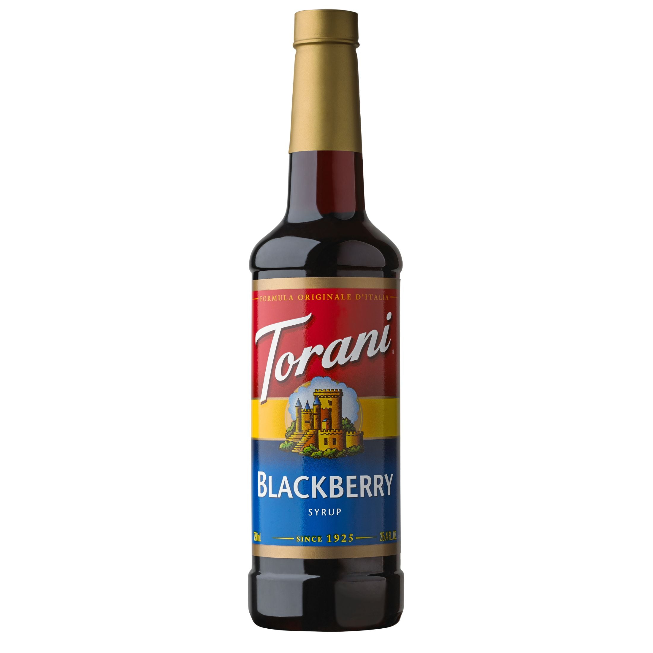 (4 pack) Torani Original Blackberry Syrup, 25.4 fl oz