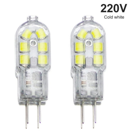 

2Pcs Mini LED Bulb 360 Degree Light-emitting Night Lights for Chandeliers Table Lamps Cabinet Lighting AC/DC12V