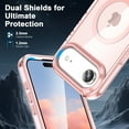 thumbnail image 5 of XNB Magnetic for iPhone Air Phone Case with Built-in Screen Protector, Compatible with MagSafe, Clear Slim Shockproof Anti-Scratch Protective Cover for IPhone Air, 5 of 7