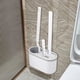 thumbnail image 3 of Escobilla de Baño , Estante de Silicona para Montaje en Pared, Cepillo de Limpieza Detallado de Nailon TPRS, Limpiador de Huecos, Baño A, 3 of 5