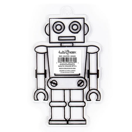 Robot Sun Catchers, by Hello Hobby 15-Count