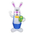thumbnail image 2 of Decoración inflable de Pascua, 6 pies, inflable, de Pascua, LED incorporados, conejo inflable, modelo de huevos para fiestas al , p yotijar Conejito de Pascua inflable, 2 of 7