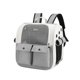 thumbnail image 5 of Mochila Transportín para Gatos Jinwen Plegable Alta Capacidad Correa Ajustable Portátil Transpirable Gris, 5 of 8