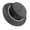 #12Black, variant on Women’s Wide Brim Flat Straw Sun Hat with Pearl Accent, Elegant Satin Band, UV Protection for Beach & Vacation White One Size