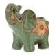 thumbnail image 1 of EeaseMX Maceta de cerámica con forma de elefante para suculentas, decoración de escritorio para el hogar, 1 of 7