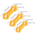 thumbnail image 2 of PAMINGONO 15Ud Para Patas De En PVC Soporte Cómodo Y Duradero Color Amarillo, 2 of 8