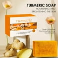 thumbnail image 6 of QunYou Turmeric Cleansing Bar Soap Natural Exfoliating Cleansing Soap Skin Care Products, 6 of 8