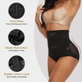 thumbnail image 3 of COMFREE Tummy Control Shapewear Panties for Women High Waisted Body Shaper Slimming Shapewear Underwear Girdle Panty, 3 of 5