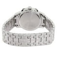 thumbnail image 3 of 96C109 Men's Crystals Quartz Silver Dial Steel Bracelet Watch, 3 of 4