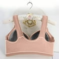 thumbnail image 5 of HomeDM Women's Front Closure Bras Full Coverage Wirefree Posture Plus Size Bra - Pink/2XL, 5 of 7
