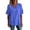 W10-Light Blue, variant on Going Out Tops For Women Short Sleeve V Neck Loose Color T Shirt Women'S Clothing Army Green