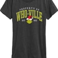 thumbnail image 3 of Dr. Seuss - The Grinch - Whoville Collegiate - Women's Short Sleeve Graphic T-Shirt, 3 of 5