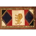 thumbnail image 1 of Ahgly Company Indoor Rectangle Traditional Gold Animal Area Rugs, 4' x 6', 1 of 6
